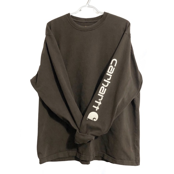 Carhartt Other - Carhartt brown, heavy cotton long sleeve. XL